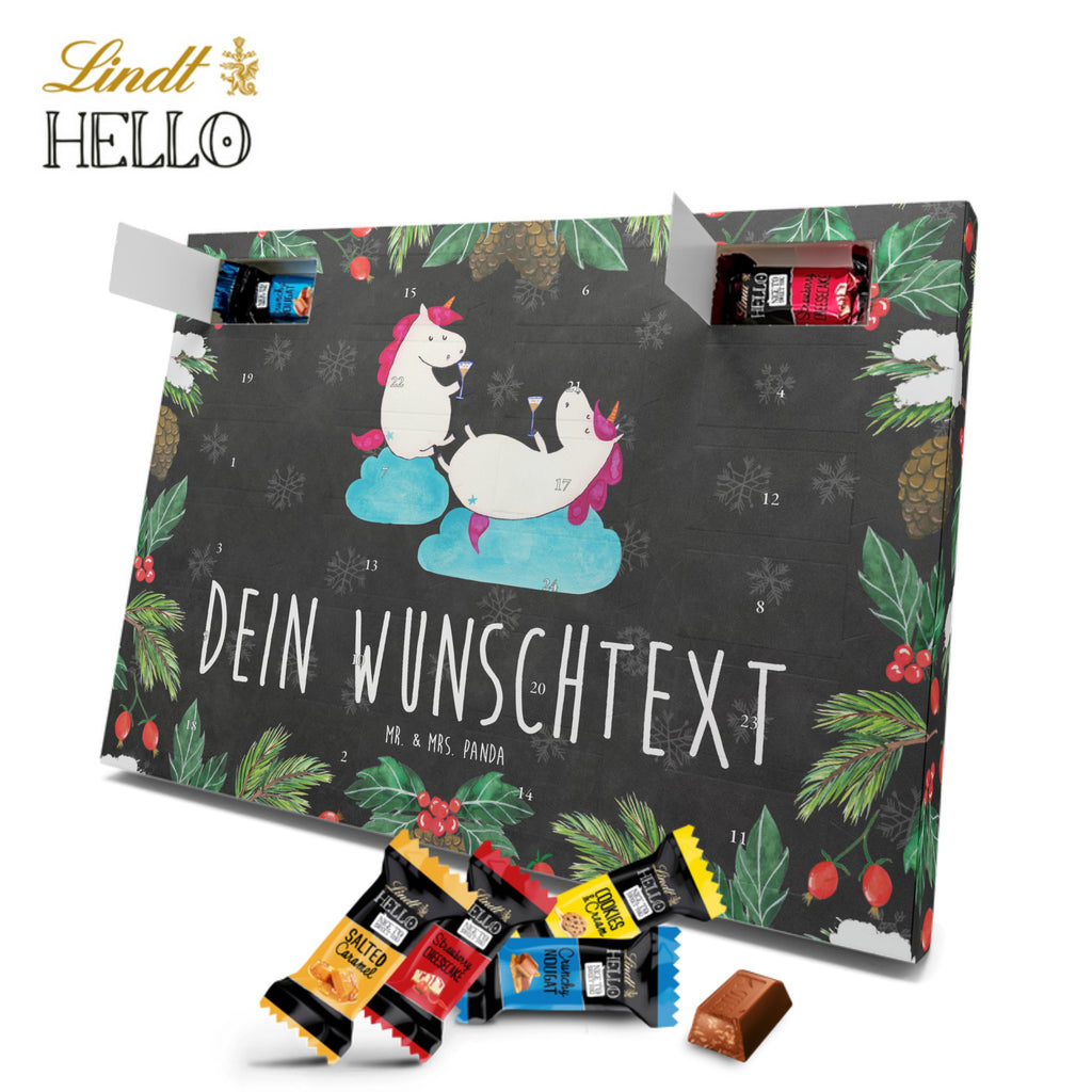 Personalisierter Markenschokolade Adventskalender Einhorn Sekt Personalisierter Adventskalender, Einhorn, Einhörner, Einhorn Deko, Pegasus, Unicorn, Freundinnen, Freundin, BFF, Sekt, Mädelsabend, Spaß, Party, Korken, Anstoßen, Beste