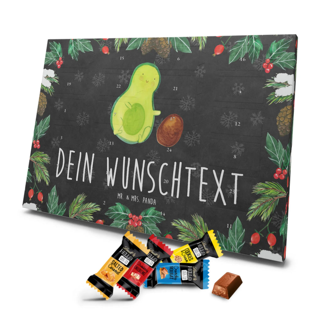 Personalisierter Markenschokolade Adventskalender Avocado Kern rollt Personalisierter Adventskalender, Avocado, Veggie, Vegan, Gesund, Avocados, Schwanger, Geburt, Geburtstag, Säugling, Kind, erstes Kind, zur Geburt, Schwangerschaft, Babyparty, Baby, große Liebe, Liebe, Love