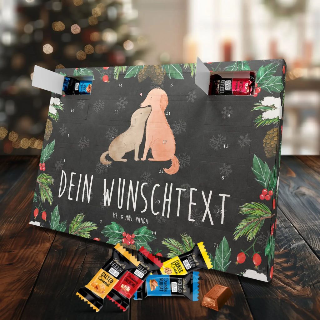 Personalisierter Markenschokolade Adventskalender Hunde Liebe Personalisierter Adventskalender, Hund, Hundemotiv, Haustier, Hunderasse, Tierliebhaber, Hundebesitzer, Sprüche, Liebe, Hund. Hunde, Kuss, Vertrauen, Kuscheln, Herz