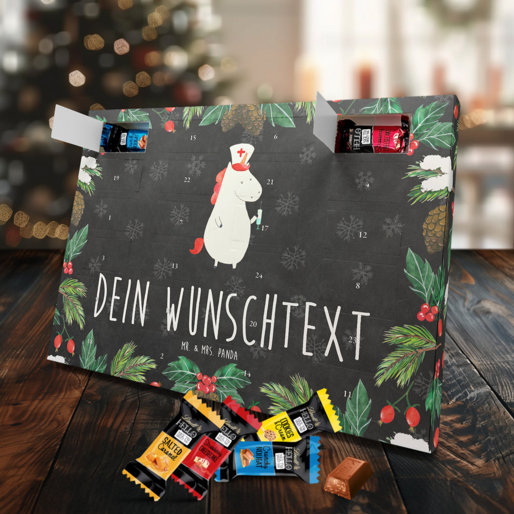 Personalisierter Markenschokolade Adventskalender Einhorn Krankenschwester Personalisierter Adventskalender, Einhorn, Einhörner, Einhorn Deko, Pegasus, Unicorn, Krankenschwester Geschenk, Krankenpfleger Geschenk, Krankenpflegerin, Krankenschwester Dankeschön, Krankenhaus, Ärztin Geschenk