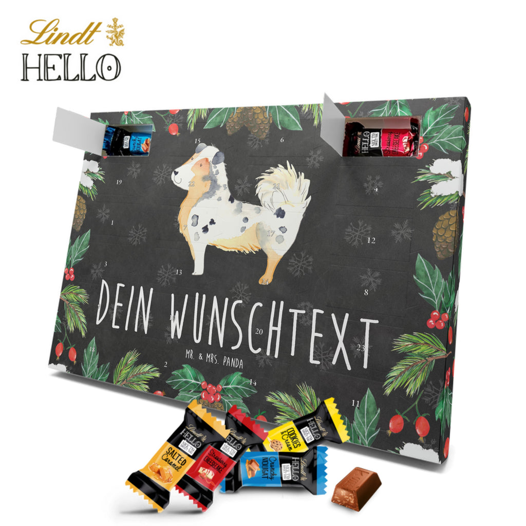 Personalisierter Markenschokolade Adventskalender Hund Australien Shepherd Personalisierter Adventskalender, Hund, Hundemotiv, Haustier, Hunderasse, Tierliebhaber, Hundebesitzer, Sprüche, Australien Shepherd, Shepherd, Hundeliebe, Familienhund, Spruch