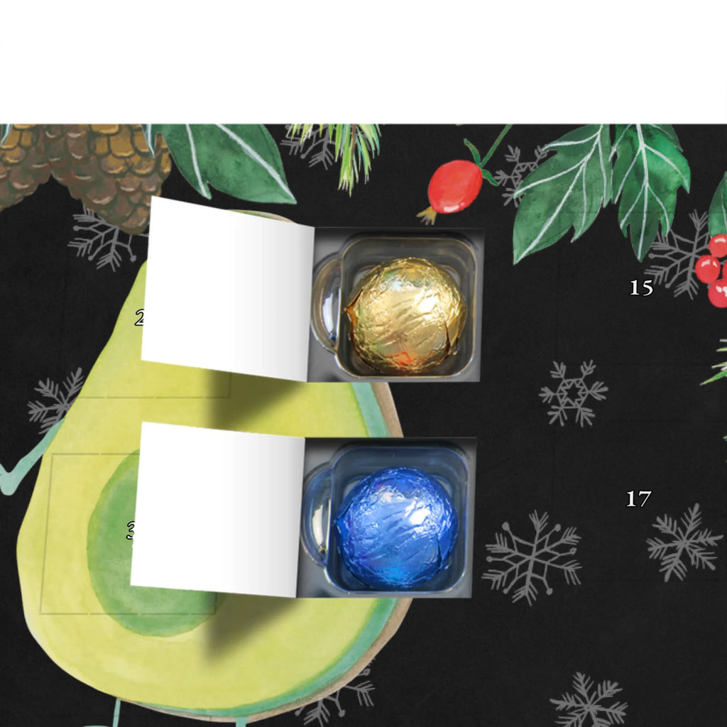 Personalisierter Schoko Adventskalender Avocado Pärchen Personalisierter Adventskalender, Adventskalender mit Namen, Avocado, Veggie, Vegan, Gesund, Avocuddle, Liebe, Schwangerschaft, Familie, Babyshower, Babyparty, Hochzeit, Kinder, Avocados, Geburt