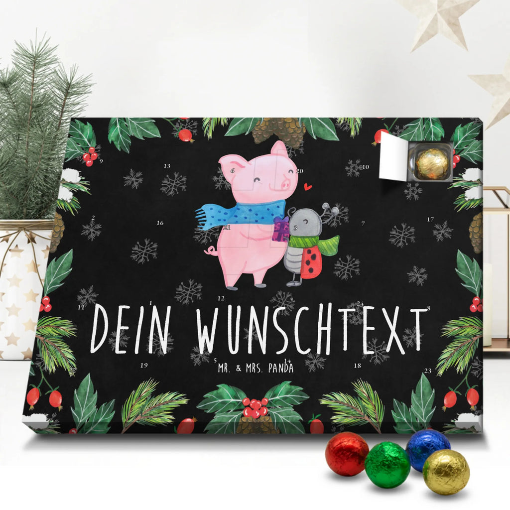 Personalisierter Schoko Adventskalender Glühschwein Smörle Personalisierter Adventskalender, Adventskalender mit Namen, Winter, Weihnachten, Weihnachtsdeko, Nikolaus, Advent, Heiligabend, Wintermotiv, Handgezeichnetes Glühschwein, Kreatives Glühschwein Design, Winterlicher Glühwein Spruch, Glühwein Liebhaber Geschenk, Herzliches Marienkäfer Motiv, Marienkäfer in Winterkleidung, Glühwein ist köstlich Spruch, Smörle der stolze Marienkäfer, Süßer Marienkäfer gibt Geschenk, Romantische Geschenkidee Glühwein