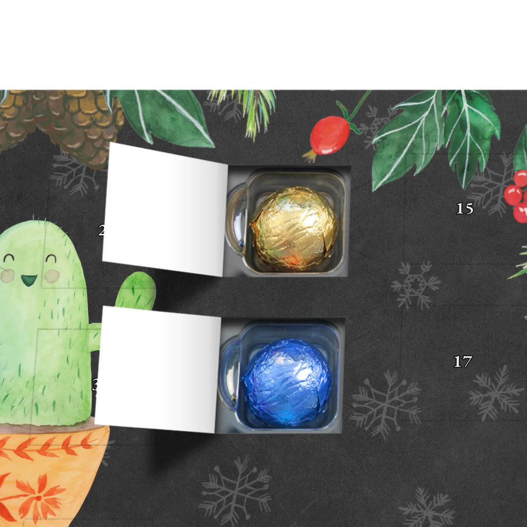 Personalisierter Schoko Adventskalender Kaktus Luftballon Personalisierter Adventskalender, Adventskalender mit Namen, Kaktus, Kakteen, Luftballon, Neustart, Freude, Büro, Stress, Büroalltag, Freundin, Freund, Ausbildung, Prüfung