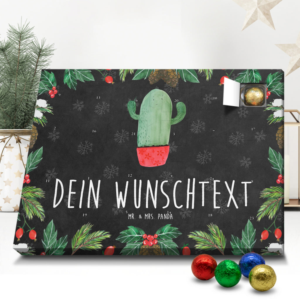 Personalisierter Schoko Adventskalender Kaktus Wut Personalisierter Adventskalender, Adventskalender mit Namen, Kaktus, Kakteen, ärgern, Büro, Schule, Büroalltag, Chefin, Kollege, Kollegin, wütend