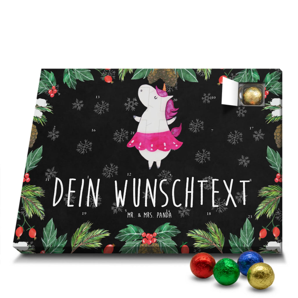 Personalisierter Schoko Adventskalender Einhorn Ballerina Personalisierter Adventskalender, Adventskalender mit Namen, Einhorn, Einhörner, Einhorn Deko, Pegasus, Unicorn, Tanzen, Ballerina, Party, Wohnung, Spaß, Feiern, Geburtstag, Tänzerin, Lebenslust, Lebensfreude