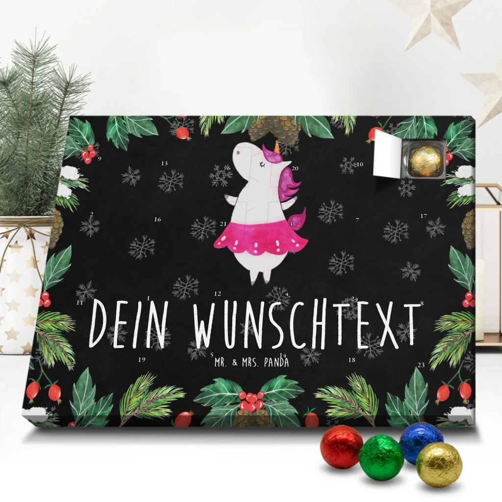 Personalisierter Schoko Adventskalender Einhorn Ballerina Personalisierter Adventskalender, Adventskalender mit Namen, Einhorn, Einhörner, Einhorn Deko, Pegasus, Unicorn, Tanzen, Ballerina, Party, Wohnung, Spaß, Feiern, Geburtstag, Tänzerin, Lebenslust, Lebensfreude