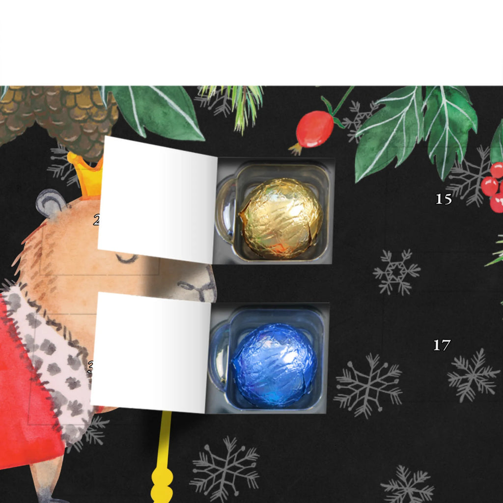 Personalisierter Schoko Adventskalender Capybara König Personalisierter Adventskalender, Adventskalender mit Namen, Tiermotive, Gute Laune, lustige Sprüche, Tiere, Capybara, König