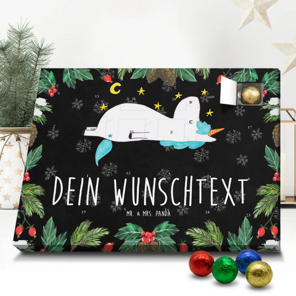 Personalisierter Schoko Adventskalender Einhorn Sternenhimmel Personalisierter Adventskalender, Adventskalender mit Namen, Einhorn, Einhörner, Einhorn Deko, Pegasus, Unicorn, Sterne, Dachschaden, Verrückt, Sternenhimmel