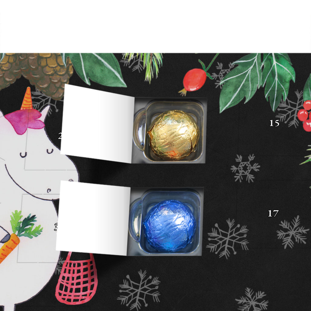 Personalisierter Schoko Adventskalender Einhorn Gemüse Personalisierter Adventskalender, Adventskalender mit Namen, Einhorn, Einhörner, Einhorn Deko, Pegasus, Unicorn, Biomarkt, Bio, Gemüse, Wochenmarkt