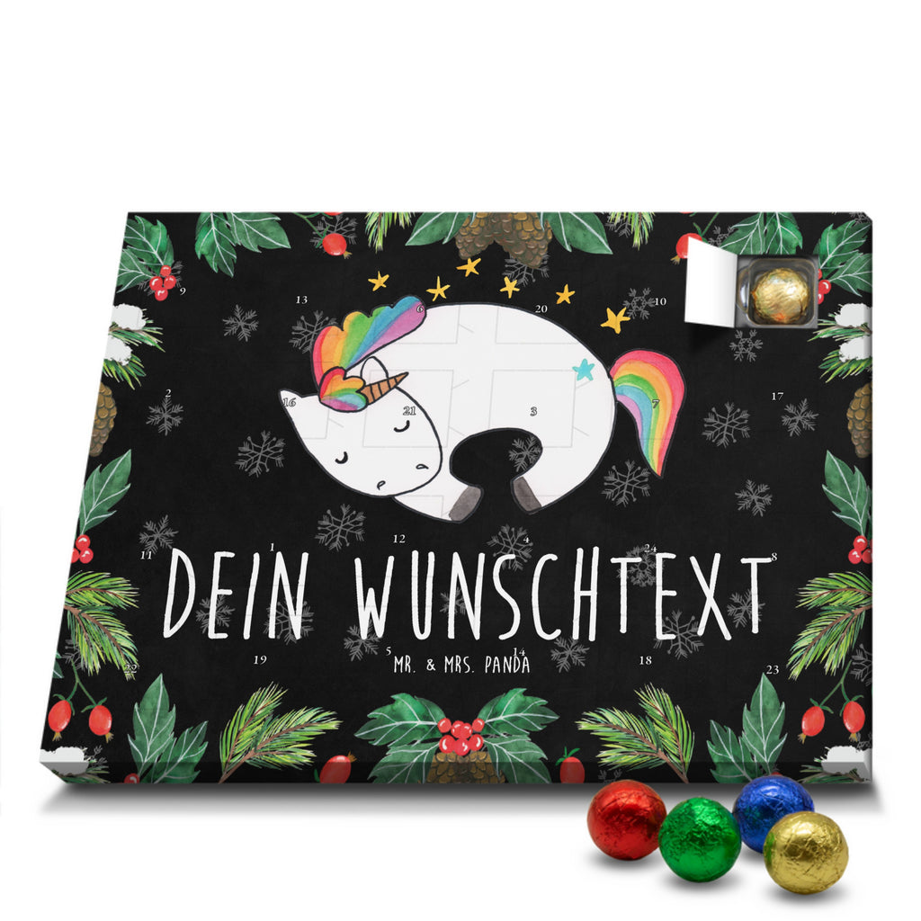 Personalisierter Schoko Adventskalender Einhorn Nacht Personalisierter Adventskalender, Adventskalender mit Namen, Einhorn, Einhörner, Einhorn Deko, Pegasus, Unicorn, Träume, Traum, unicorn, Realität, Menschen, Geschenk, Ruhe, Freundin