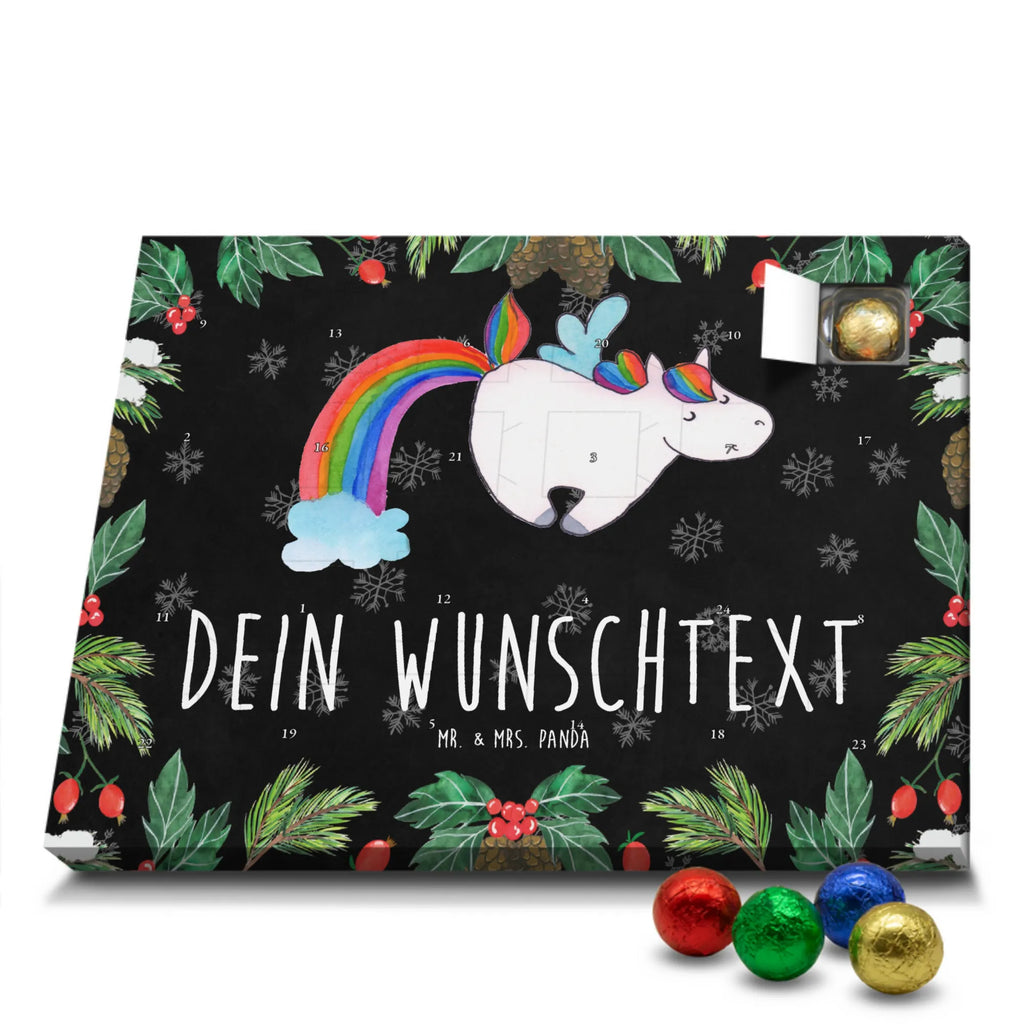 Personalisierter Schoko Adventskalender Einhorn Fliegendes Pferd Personalisierter Adventskalender, Adventskalender mit Namen, Einhorn, Einhörner, Einhorn Deko, Pegasus, Unicorn, Regenbogen, Spielen, Realität, Glitzer, Erwachsenwerden