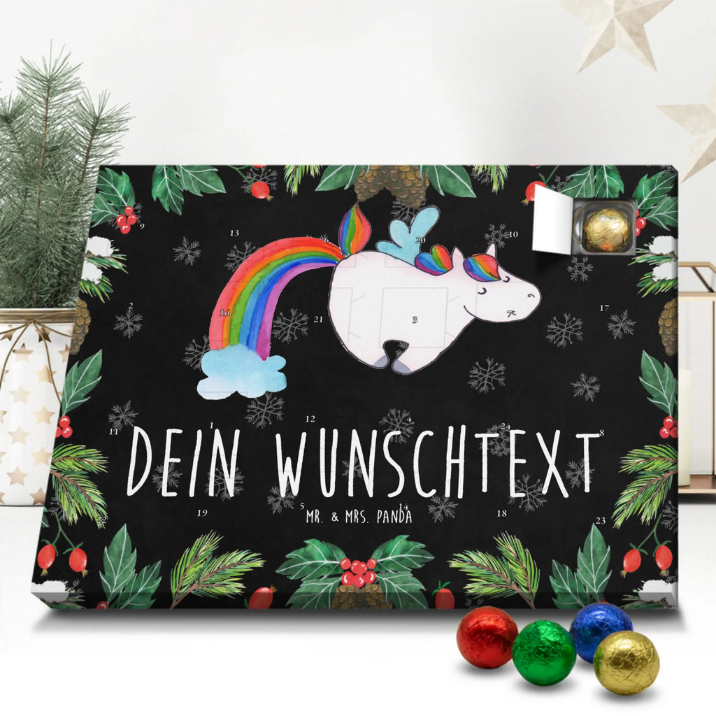 Personalisierter Schoko Adventskalender Einhorn Fliegendes Pferd Personalisierter Adventskalender, Adventskalender mit Namen, Einhorn, Einhörner, Einhorn Deko, Pegasus, Unicorn, Regenbogen, Spielen, Realität, Glitzer, Erwachsenwerden