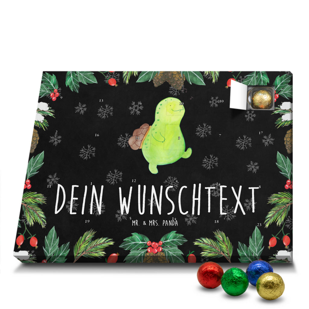 Personalisierter Schoko Adventskalender Schildkröte Pfeifen Personalisierter Adventskalender, Adventskalender mit Namen, Schildkröte, Schildi, Schildkröten, fröhlich, Glück, Motivation, Lebensfreude, Depression, Trennung, Neuanfang