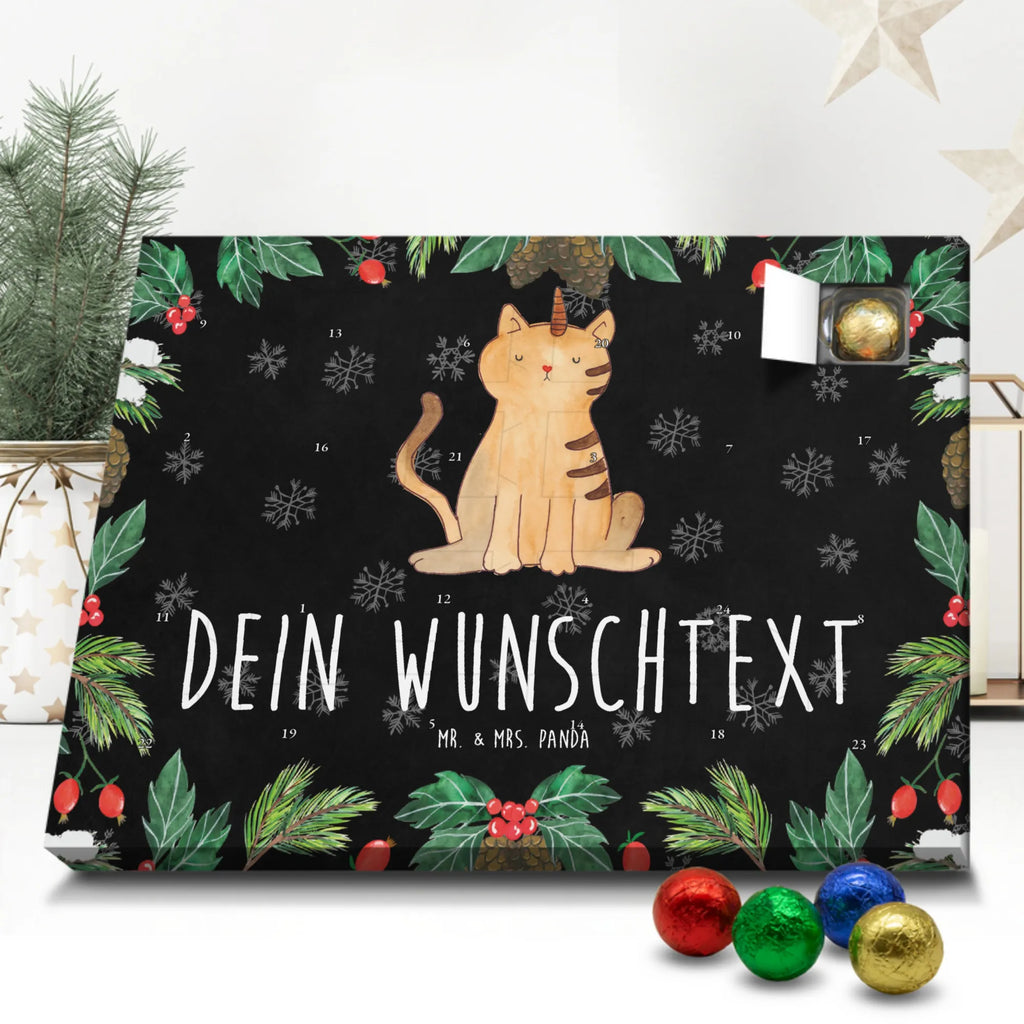 Personalisierter Schoko Adventskalender Einhorn Katze Personalisierter Adventskalender, Adventskalender mit Namen, Einhorn, Einhörner, Einhorn Deko, Pegasus, Unicorn, Katzer, Mieze, Regenbogen, Glitzer, Einhornpower, Erwachsenwerden, Katze, Katzenhorn, Einhornkatze, Kittyhorn