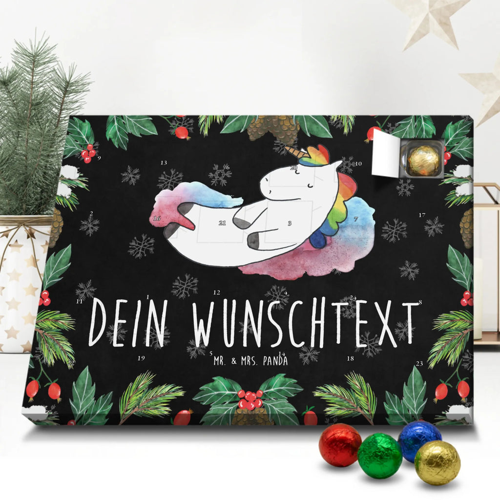 Personalisierter Schoko Adventskalender Einhorn Wolke 7 Personalisierter Adventskalender, Adventskalender mit Namen, Einhorn, Einhörner, Einhorn Deko, Pegasus, Unicorn, verliebt, Menschen, witzig, lustig, Geschenk, Glaube, Realität, Lächeln