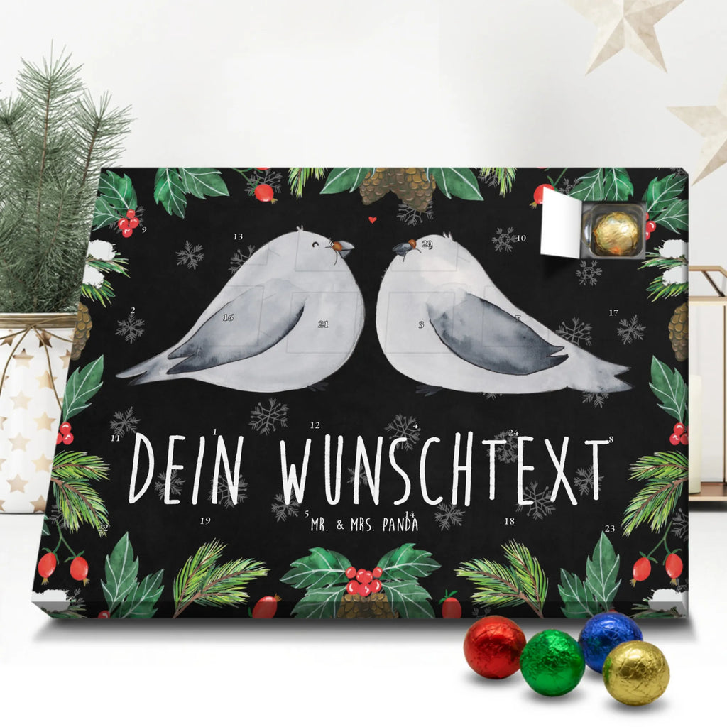 Personalisierter Schoko Adventskalender Turteltauben Liebe Personalisierter Adventskalender, Adventskalender mit Namen, Liebe, Partner, Freund, Freundin, Ehemann, Ehefrau, Heiraten, Verlobung, Heiratsantrag, Liebesgeschenk, Jahrestag, Hocheitstag, Turteltauben, Turteltäubchen, Tauben, Verliebt, Verlobt, Verheiratet, Geschenk Freundin, Geschenk Freund, Liebesbeweis, Hochzeitstag, Geschenk Hochzeit