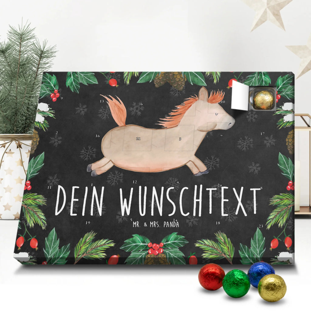 Personalisierter Schoko Adventskalender Pferd Springen Personalisierter Adventskalender, Adventskalender mit Namen, Bauernhof, Hoftiere, Landwirt, Landwirtin, Pferd, Pony, Pferde, Stall, Pferdestall, ausreiten, reiten, Pferdebesitzer