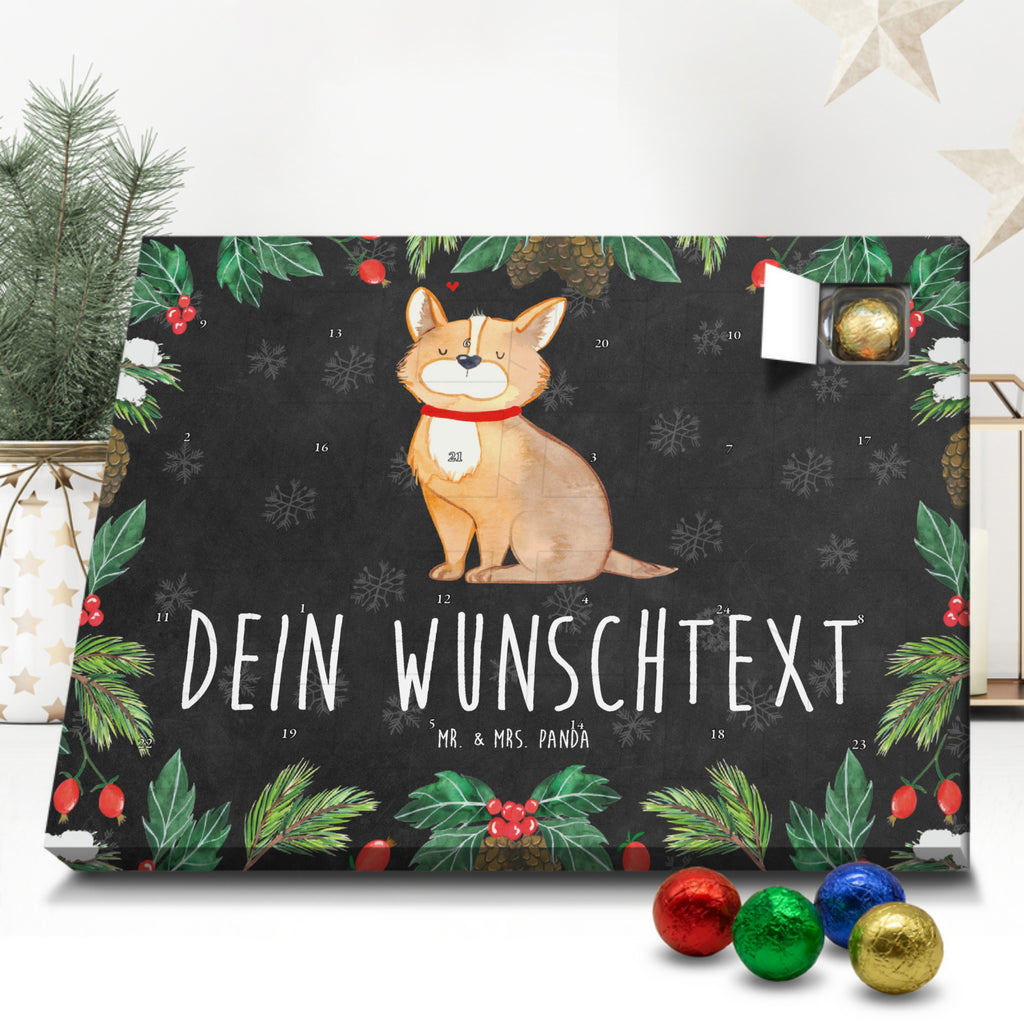 Personalisierter Schoko Adventskalender Hund Glück Personalisierter Adventskalender, Adventskalender mit Namen, Hund, Hundemotiv, Haustier, Hunderasse, Tierliebhaber, Hundebesitzer, Sprüche, Corgie, Hundeliebe, Spruch, Hundemama, Liebe