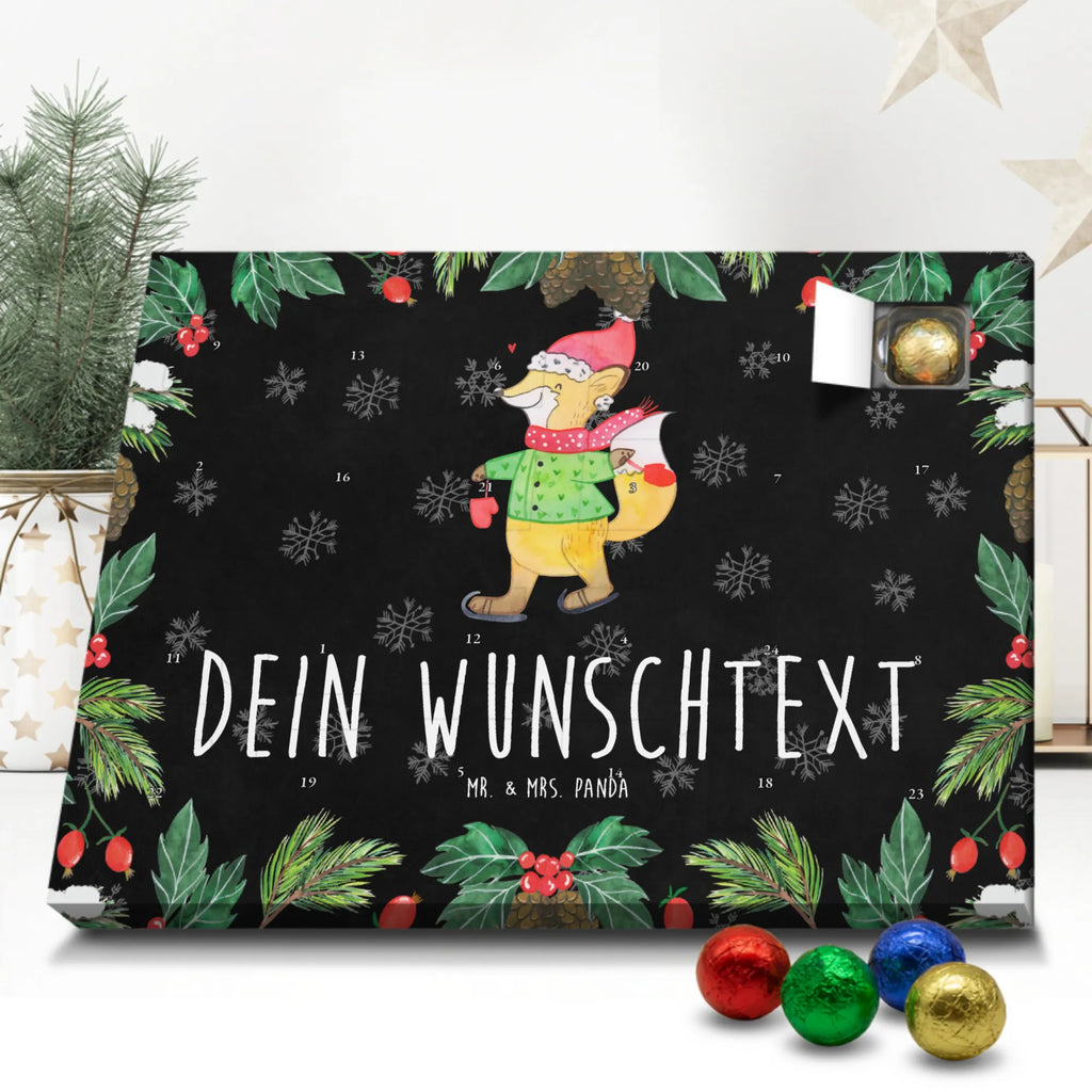 Personalisierter Schoko Adventskalender Fuchs  Schlittschuhe Personalisierter Adventskalender, Adventskalender mit Namen, Winter, Weihnachten, Weihnachtsdeko, Nikolaus, Advent, Heiligabend, Wintermotiv, Weihnachtsmann, Weihnachtstage, Weihnachtsbaum, Tannenbaum, Weihnachtszeit