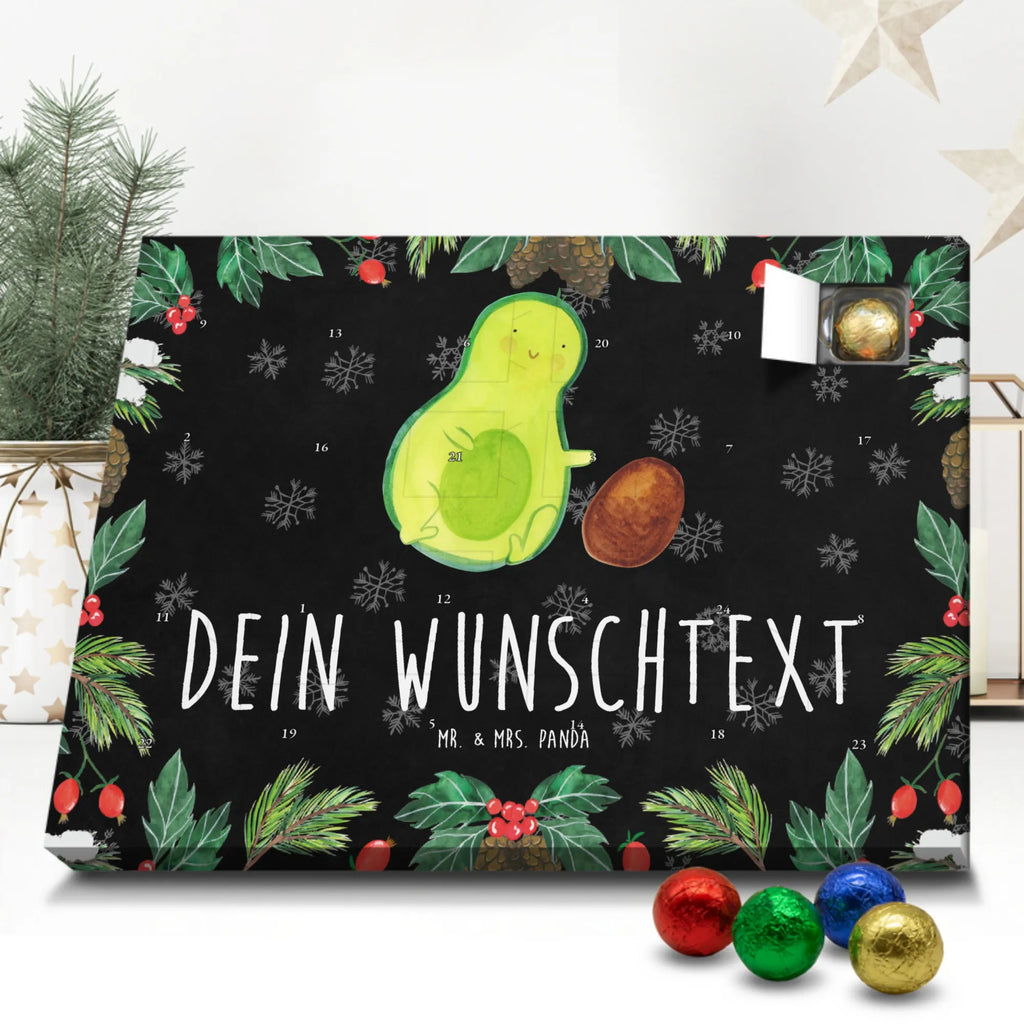 Personalisierter Schoko Adventskalender Avocado Kern rollt Personalisierter Adventskalender, Adventskalender mit Namen, Avocado, Veggie, Vegan, Gesund, Avocados, Schwanger, Geburt, Geburtstag, Säugling, Kind, erstes Kind, zur Geburt, Schwangerschaft, Babyparty, Baby, große Liebe, Liebe, Love