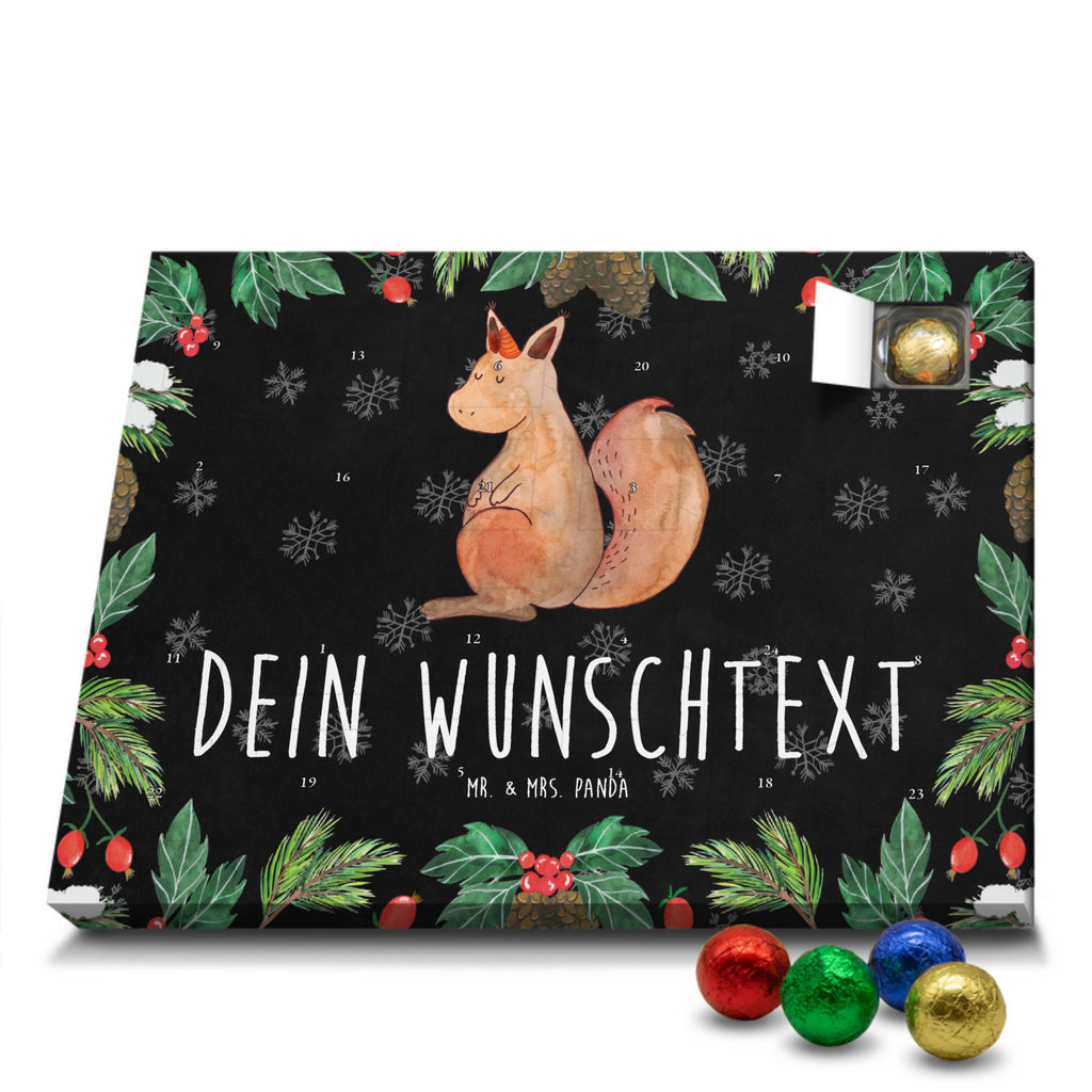 Personalisierter Schoko Adventskalender Einhorn Glauben Personalisierter Adventskalender, Adventskalender mit Namen, Einhorn, Einhörner, Einhorn Deko, Pegasus, Unicorn, Einhörnchen, Eichhörnchen, Eichhorn