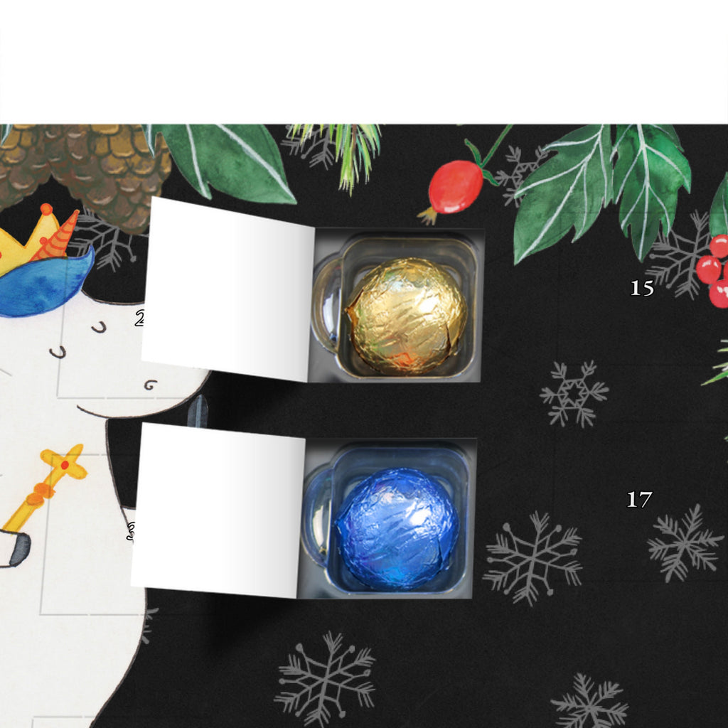 Personalisierter Schoko Adventskalender Einhorn König mit Schwert Personalisierter Adventskalender, Adventskalender mit Namen, Einhorn, Einhörner, Einhorn Deko, Pegasus, Unicorn, König, Ritter, Mittelalter