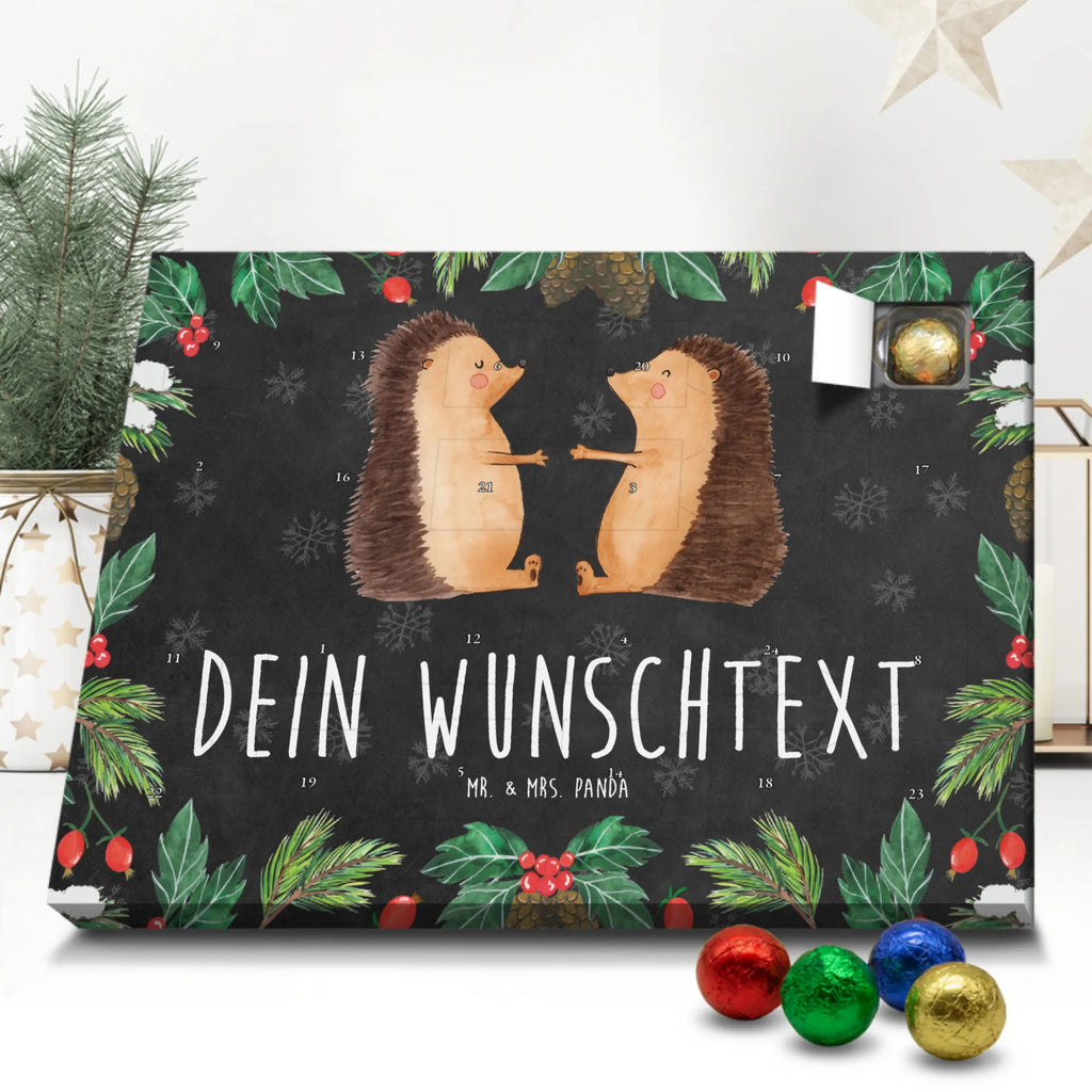 Personalisierter Schoko Adventskalender Igel Liebe Personalisierter Adventskalender, Adventskalender mit Namen, Liebe, Partner, Freund, Freundin, Ehemann, Ehefrau, Heiraten, Verlobung, Heiratsantrag, Liebesgeschenk, Jahrestag, Hocheitstag, Verliebt, Verlobt, Verheiratet, Geschenk, Liebesbeweis, Hochzeitstag, Hochzeit, Igel