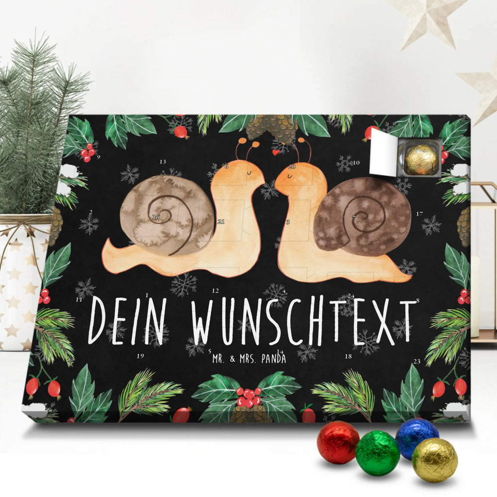 Personalisierter Schoko Adventskalender Schnecken Liebe Personalisierter Adventskalender, Adventskalender mit Namen, Liebe, Partner, Freund, Freundin, Ehemann, Ehefrau, Heiraten, Verlobung, Heiratsantrag, Liebesgeschenk, Jahrestag, Hocheitstag