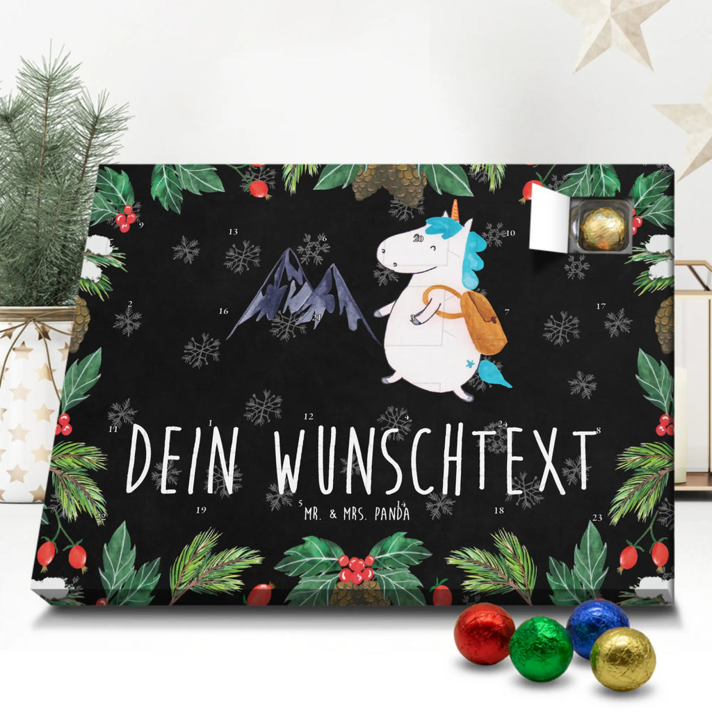 Personalisierter Schoko Adventskalender Einhorn Bergsteiger Personalisierter Adventskalender, Adventskalender mit Namen, Einhorn, Einhörner, Einhorn Deko, Pegasus, Unicorn, Bergsteiger, Abenteuer, Berge, Abenteurer, Weltenbummler, Weltreise, Reisen, Urlaub, Entdecker