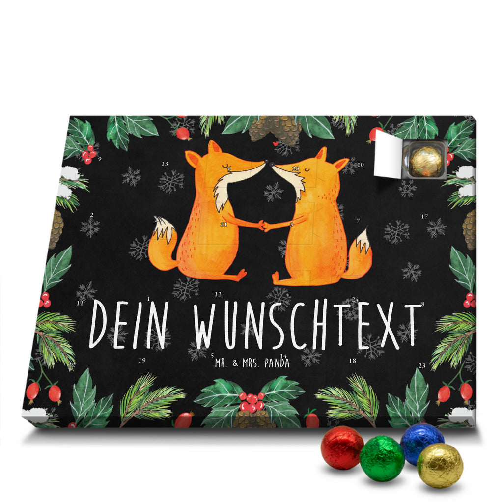 Personalisierter Schoko Adventskalender Füchse Liebe Personalisierter Adventskalender, Adventskalender mit Namen, Fuchs, Füchse, Fox, Liebe, Liebespaar, Paar, Partner, Freundin, Freund, Ehe, Verlobte, Ehemann, Ehefrau, Liebesbeweis