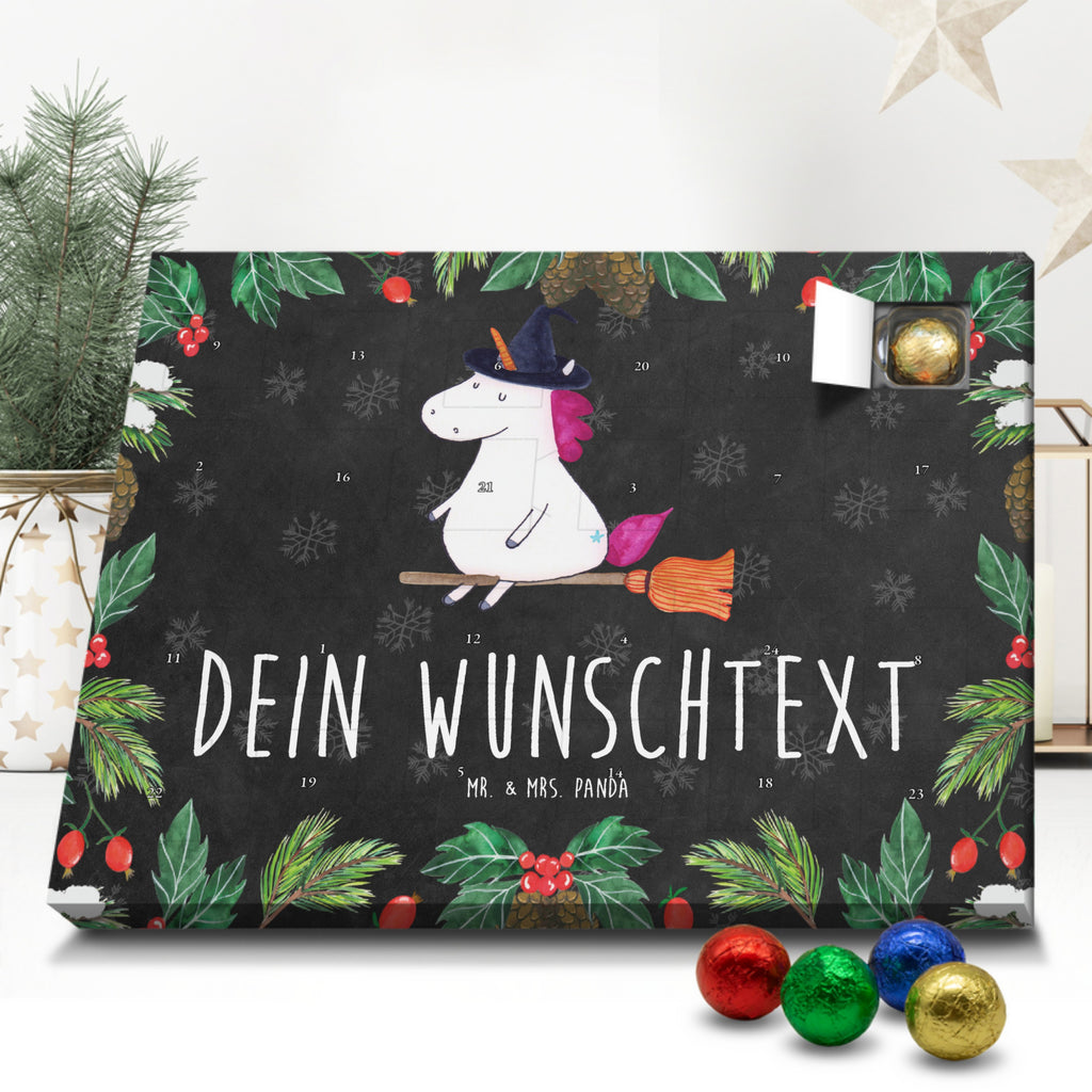 Personalisierter Schoko Adventskalender Einhorn Hexe Personalisierter Adventskalender, Adventskalender mit Namen, Einhorn, Einhörner, Einhorn Deko, Pegasus, Unicorn, Frau, Ehefrau, Hexe, Teufel, Engel, Verrückte, Freundin, Leben, Zicke