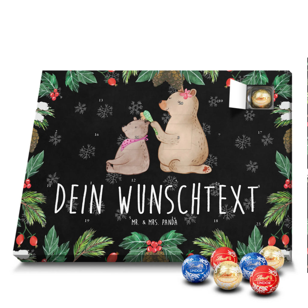 Personalisierter Kugel Markenschokolade Adventskalender Bär Kind Personalisierter Kugel Markenschokolade Adventskalender, Familie, Vatertag, Muttertag, Bruder, Schwester, Mama, Papa, Oma, Opa, Geschenk, Mutti, Mutter