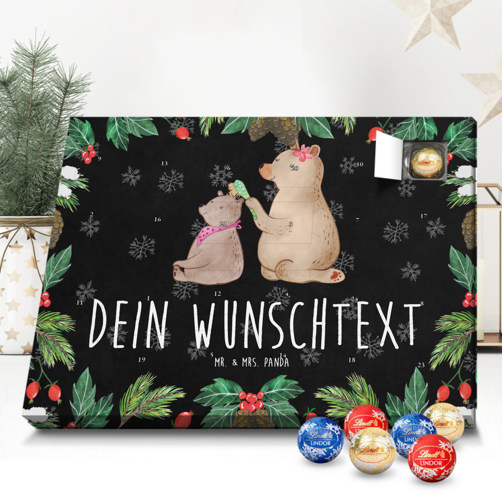 Personalisierter Kugel Markenschokolade Adventskalender Bär Kind Personalisierter Kugel Markenschokolade Adventskalender, Familie, Vatertag, Muttertag, Bruder, Schwester, Mama, Papa, Oma, Opa, Geschenk, Mutti, Mutter