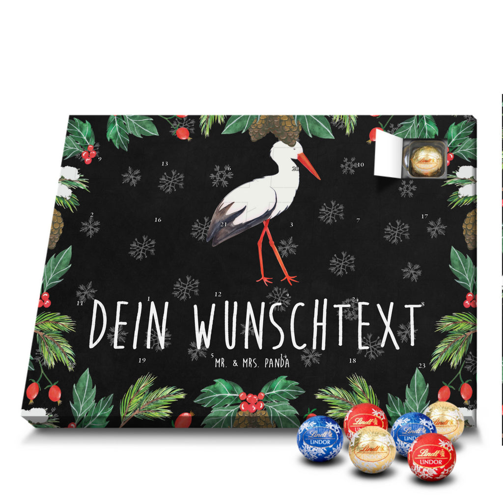 Personalisierter Kugel Markenschokolade Adventskalender Storch Personalisierter Kugel Markenschokolade Adventskalender, Tiermotive, Gute Laune, lustige Sprüche, Tiere, Storch, Störche, Schwangerschaft, Geburt, Mutter, Mütter, Mutter werden, Schwanger, Babybauch, Baby