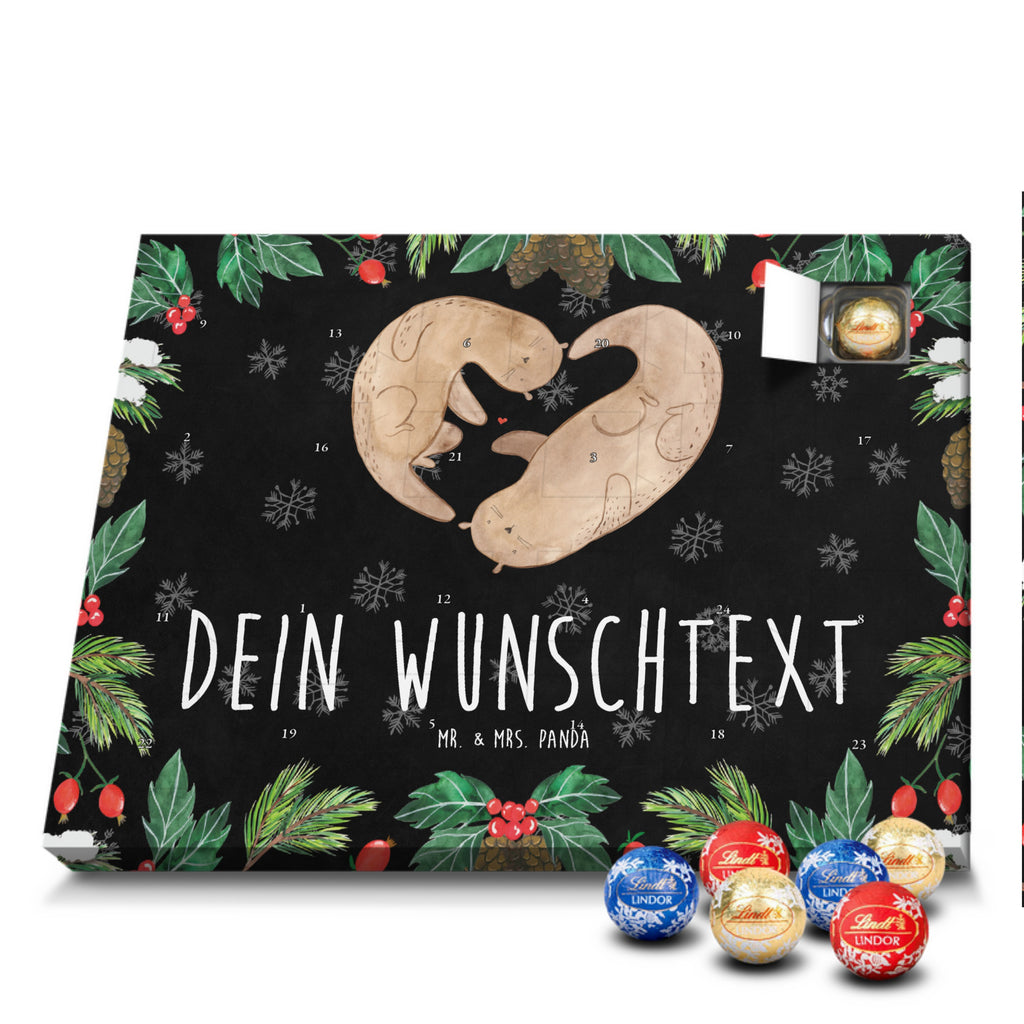 Personalisierter Kugel Markenschokolade Adventskalender Otter Herz Personalisierter Kugel Markenschokolade Adventskalender, Otter, Fischotter, Seeotter, Liebe, Herz, Liebesbeweis, Liebesgeschenk, Bessere Hälfte, Love you, Jahrestag, Hochzeitstag, Verlobung, gemeinsames Leben