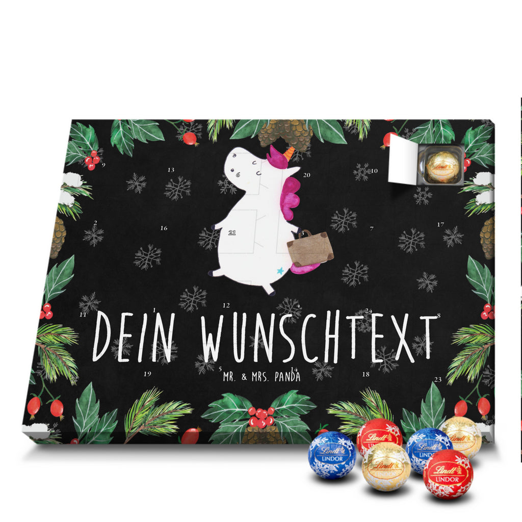 Personalisierter Kugel Markenschokolade Adventskalender Einhorn Koffer Personalisierter Kugel Markenschokolade Adventskalender, Einhorn, Einhörner, Einhorn Deko, Pegasus, Unicorn, unicorn, Koffer, Verreisen, Reise, Gepäck, Abenteuer, Erwachsen, Kind, albern, Spaß, lustig, witzig