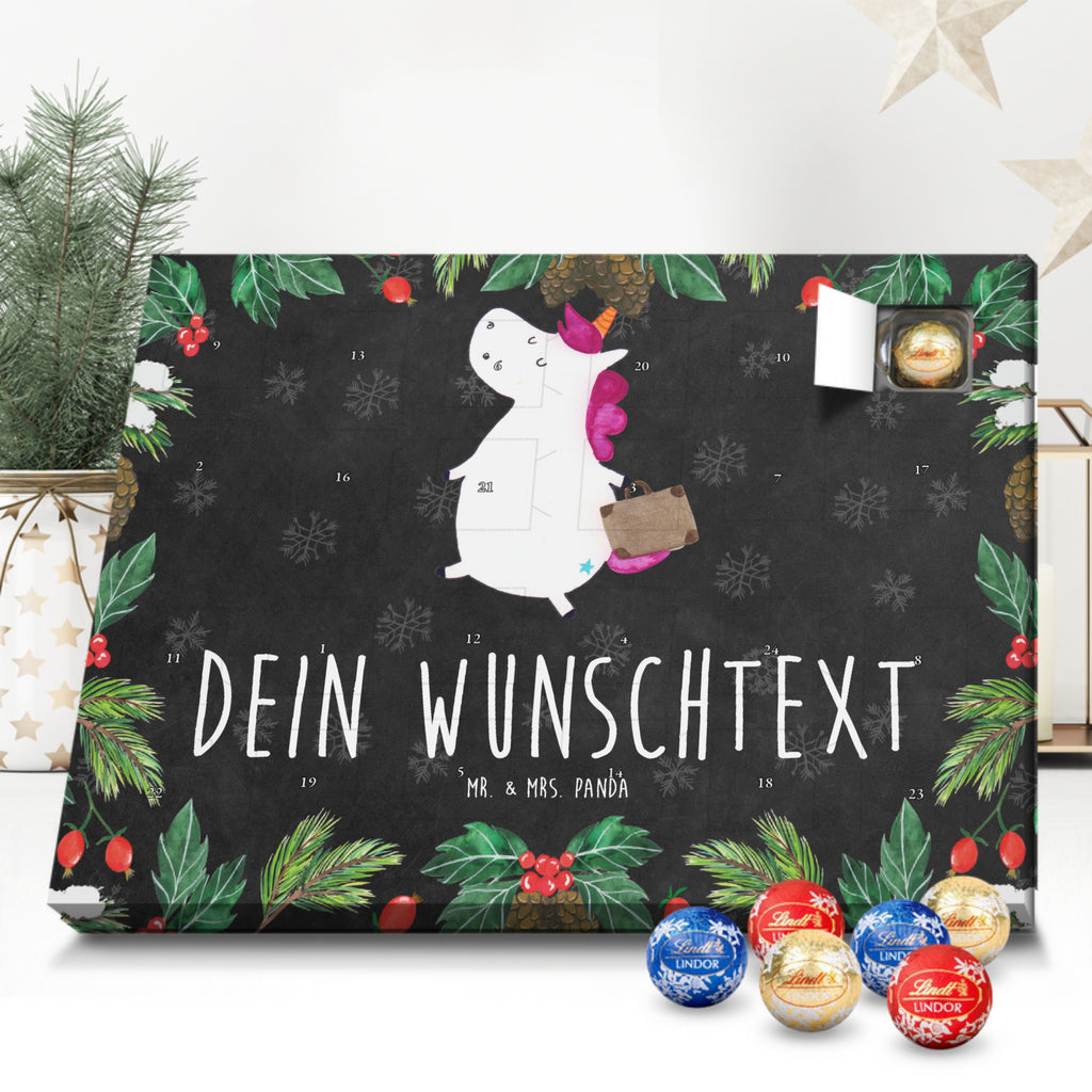 Personalisierter Kugel Markenschokolade Adventskalender Einhorn Koffer Personalisierter Kugel Markenschokolade Adventskalender, Einhorn, Einhörner, Einhorn Deko, Pegasus, Unicorn, unicorn, Koffer, Verreisen, Reise, Gepäck, Abenteuer, Erwachsen, Kind, albern, Spaß, lustig, witzig