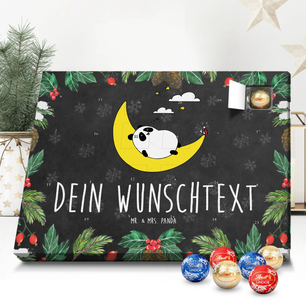 Personalisierter Kugel Markenschokolade Adventskalender Panda Easy Personalisierter Kugel Markenschokolade Adventskalender