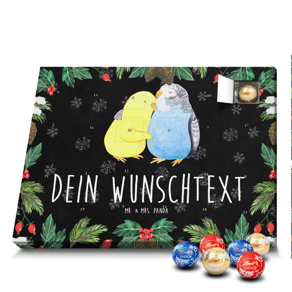 Personalisierter Kugel Markenschokolade Adventskalender Wellensittich Liebe Personalisierter Kugel Markenschokolade Adventskalender, Liebe, Partner, Freund, Freundin, Ehemann, Ehefrau, Heiraten, Verlobung, Heiratsantrag, Liebesgeschenk, Jahrestag, Hocheitstag, Vögel, Wellensittich, Nähe, Kuscheln, Vertrauen