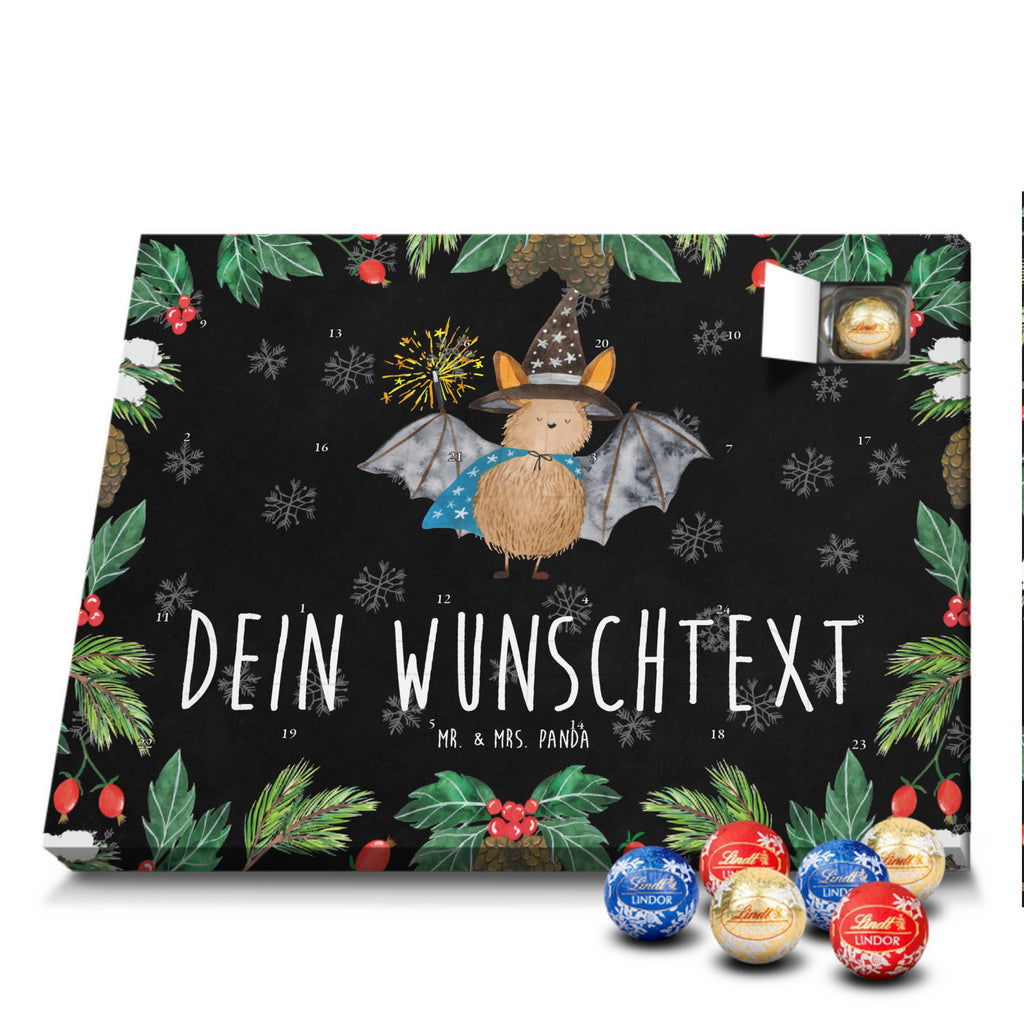 Personalisierter Kugel Markenschokolade Adventskalender Fledermaus Zauberer Personalisierter Kugel Markenschokolade Adventskalender, Tiermotive, Gute Laune, lustige Sprüche, Tiere, Fledermaus, Fledermäuse, Zauberer, Magier, Frauen, reinsteigern