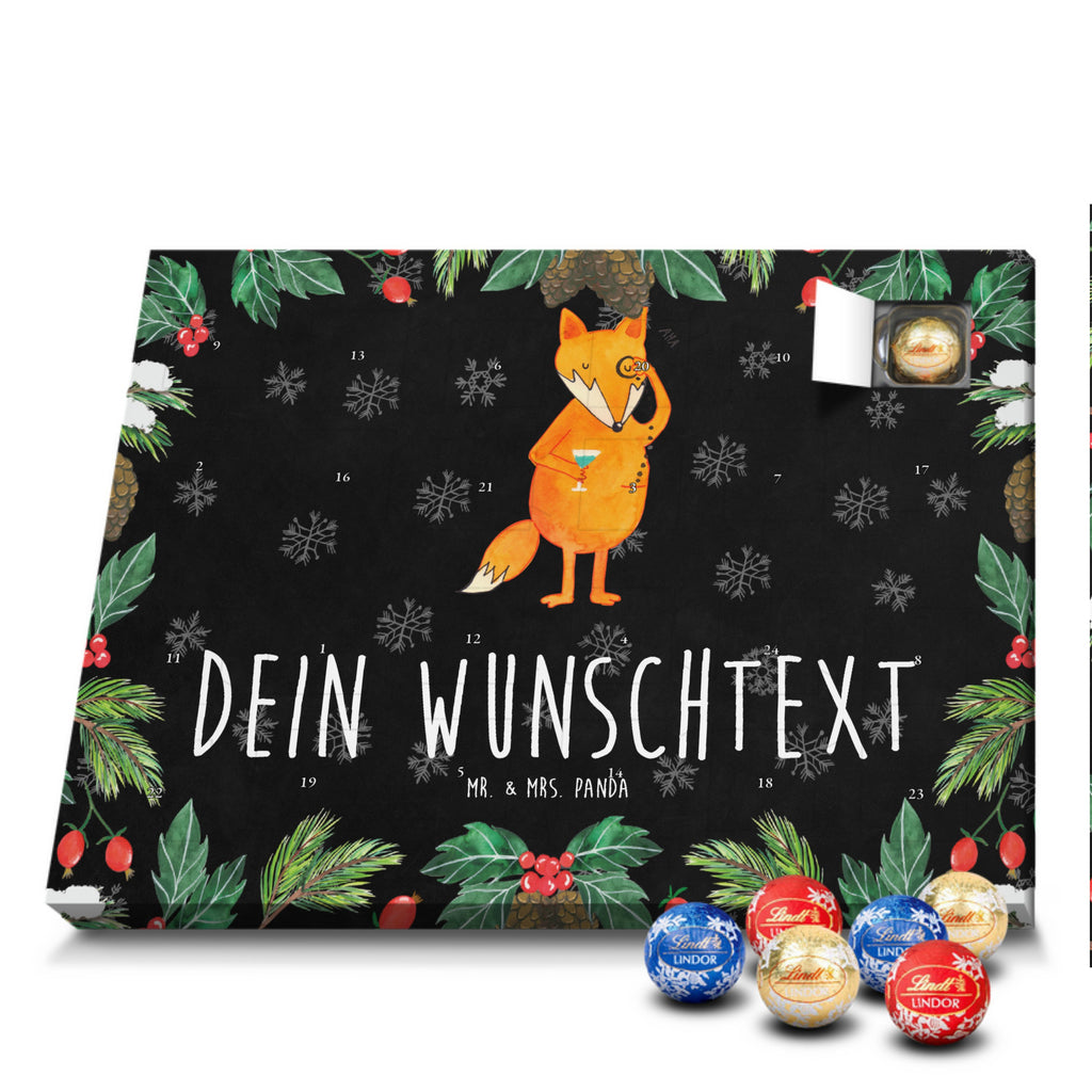 Personalisierter Kugel Markenschokolade Adventskalender Fuchs Lord Personalisierter Kugel Markenschokolade Adventskalender, Fuchs, Füchse, tröstende Worte, Spruch lustig, Liebeskummer Geschenk, Motivation Spruch, Problemlösung