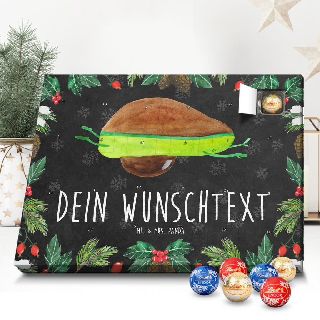 Personalisierter Kugel Markenschokolade Adventskalender Avocado Yoga Personalisierter Kugel Markenschokolade Adventskalender, Avocado, Veggie, Vegan, Gesund, Avocado Yoga Vegan