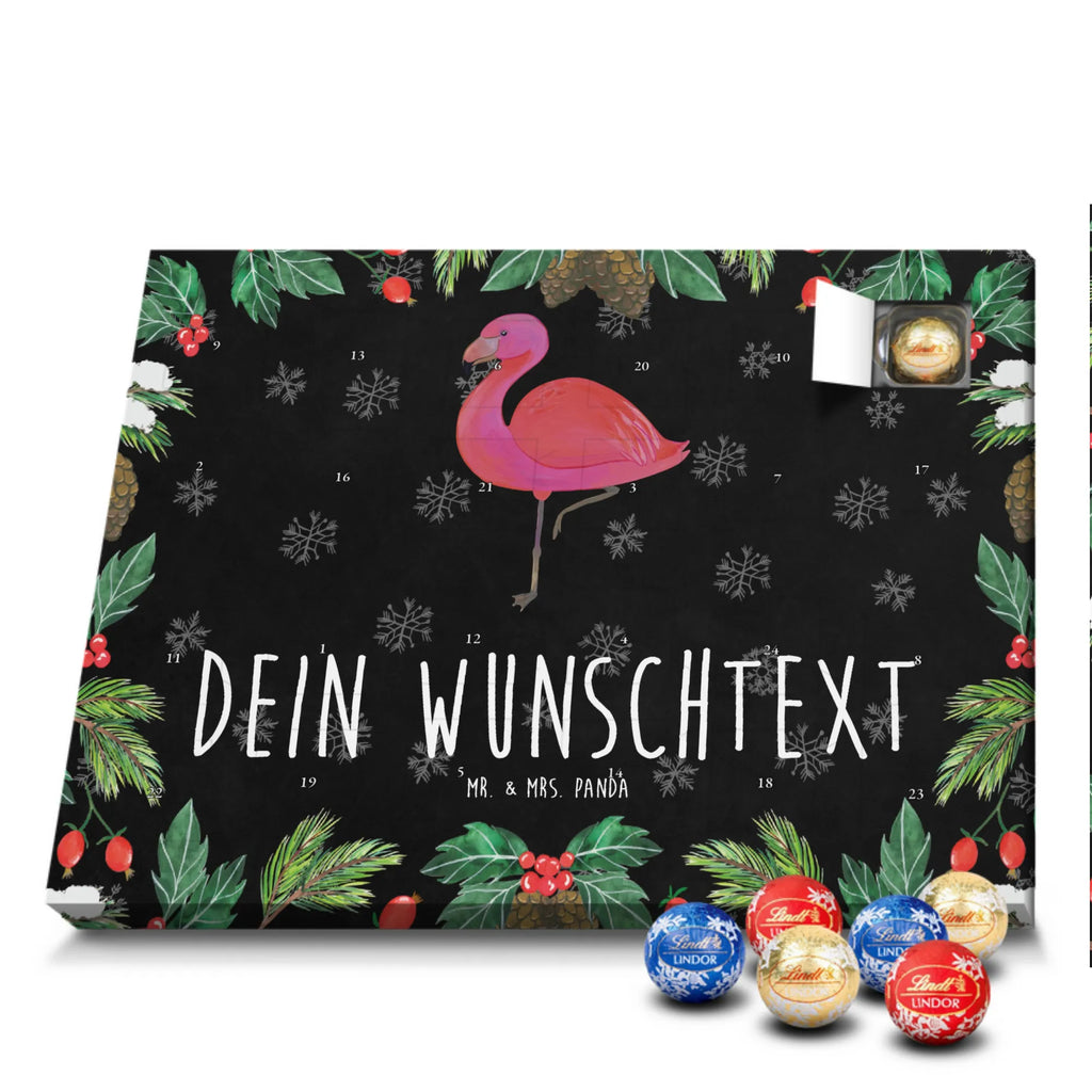 Personalisierter Kugel Markenschokolade Adventskalender Flamingo Classic Personalisierter Kugel Markenschokolade Adventskalender, Flamingo, Einzigartig, Selbstliebe, Stolz, ich, für mich, Spruch, Freundin, Freundinnen, Außenseiter, Sohn, Tochter, Geschwister