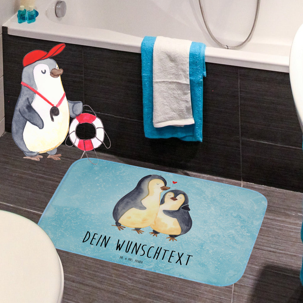 Personalisierter Badvorleger Pinguin umarmend Personalisierte Badematte, Personalisierter Badteppich, Personalisierter Duschvorleger, Personalisierter Badezimmerteppich, Personalisierter Badezimmermatte, Personalisierter Badvorleger, Personalisierter Duschmatte, Personalisierter Duschteppich, Badematte mit Namen, Badteppich mit Namen, Duschvorleger mit Namen, Badezimmerteppich mit Namen, Badezimmermatte mit Namen, Badvorleger mit Namen, Duschmatte mit Namen, Duschteppich mit Namen, Wunschtext, Badvorleger selbst bedrucken, Wunschname, Personalisieren, Pinguin, Liebe, Liebespaar, Liebesbeweis, Liebesgeschenk, Verlobung, Jahrestag, Hochzeitstag, Hochzeit, Hochzeitsgeschenk