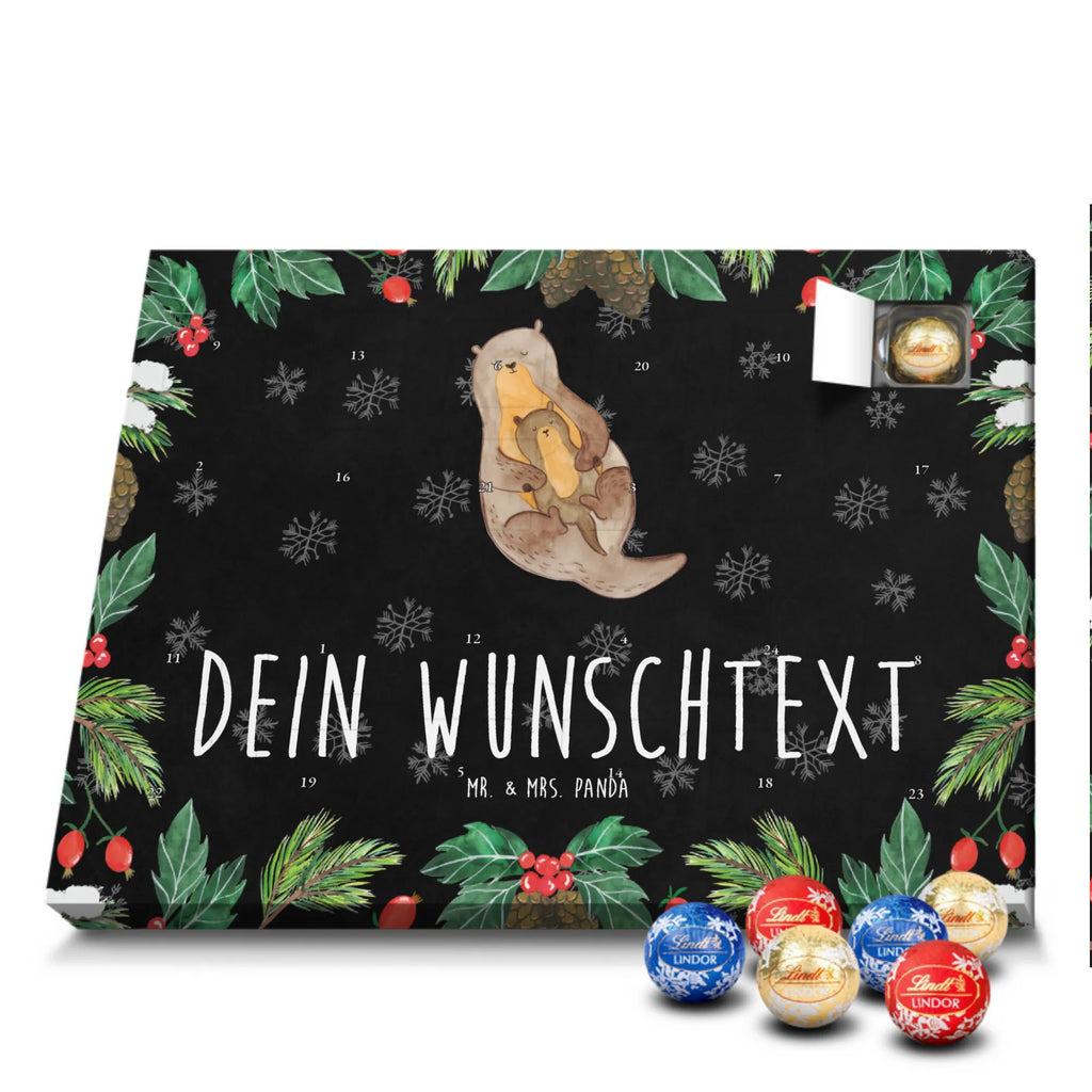 Personalisierter Kugel Markenschokolade Adventskalender Otter Kind Personalisierter Kugel Markenschokolade Adventskalender, Otter, Fischotter, Seeotter, Otter Seeotter See Otter