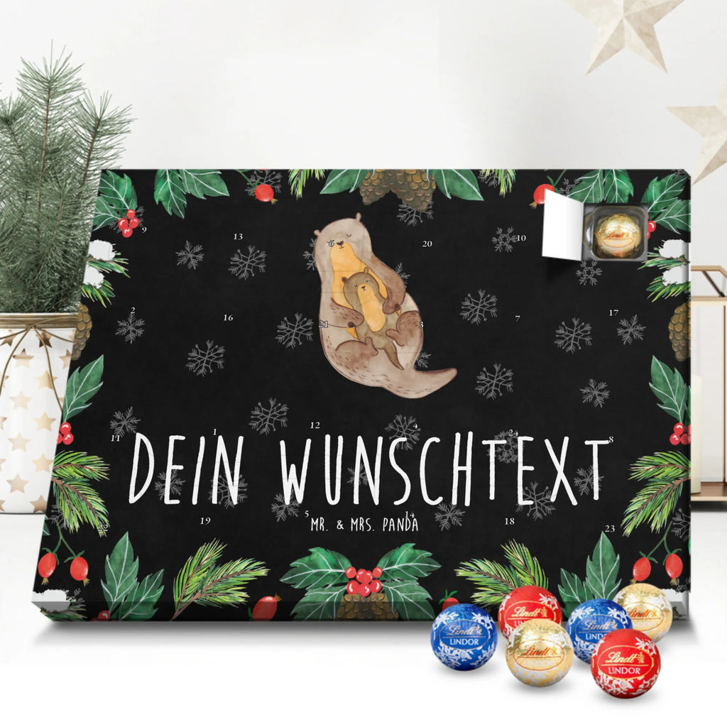 Personalisierter Kugel Markenschokolade Adventskalender Otter Kind Personalisierter Kugel Markenschokolade Adventskalender, Otter, Fischotter, Seeotter, Otter Seeotter See Otter