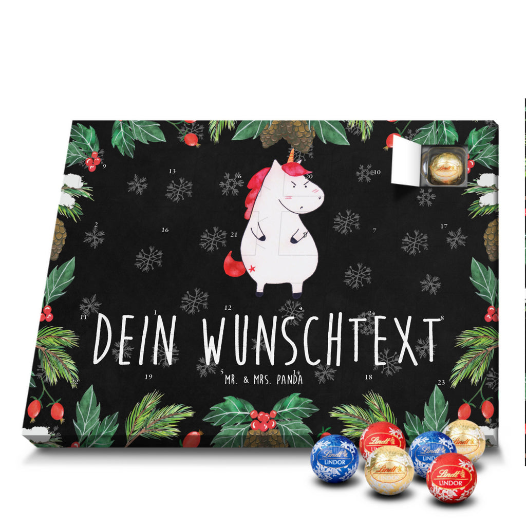 Personalisierter Kugel Markenschokolade Adventskalender Einhorn Wut Personalisierter Kugel Markenschokolade Adventskalender, Einhorn, Einhörner, Einhorn Deko, Pegasus, Unicorn, Realität, Ansage, lustlos, nein, Büro, Arbeit, wütend, dumme Fragen, lustig, Spaß, Geschenk