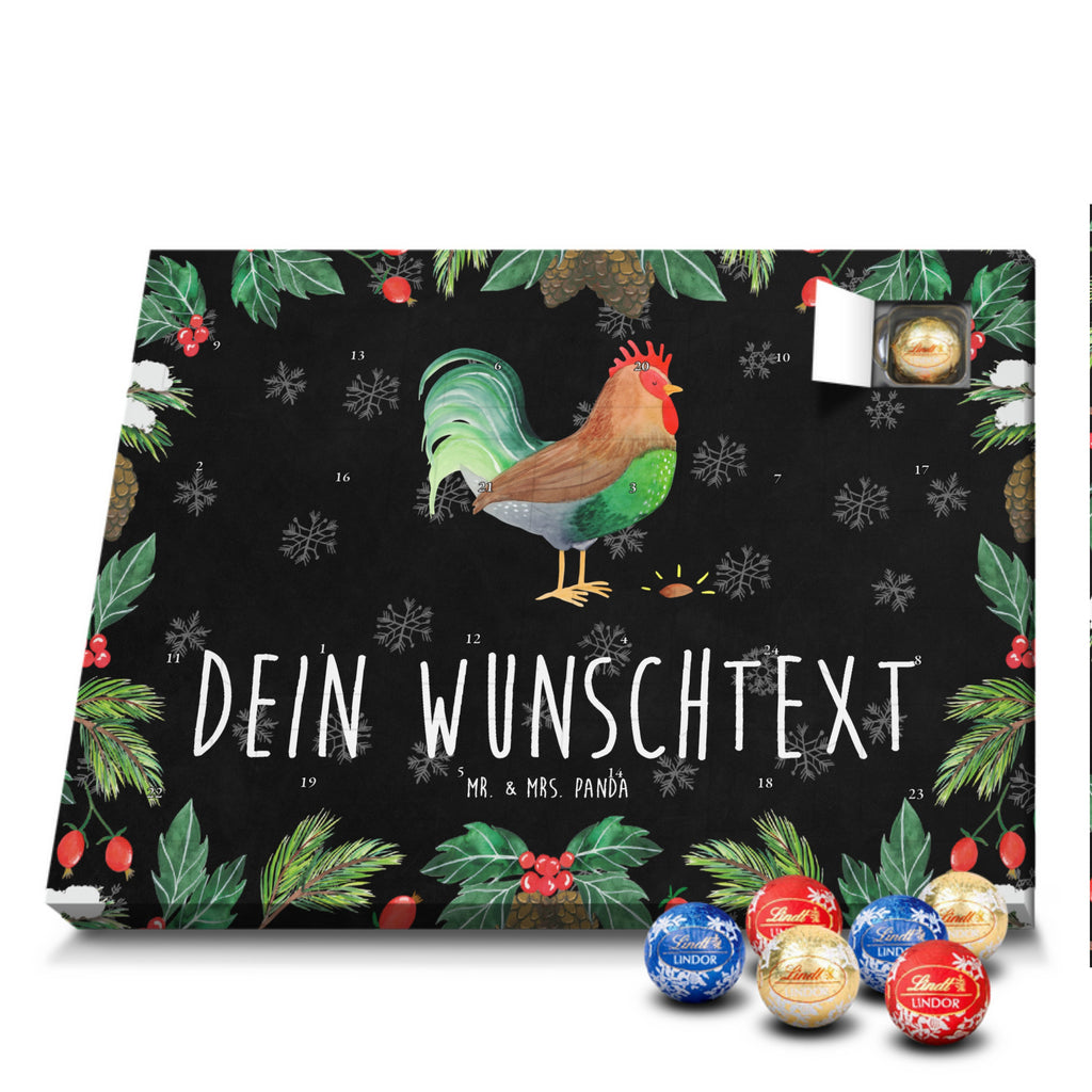 Personalisierter Kugel Markenschokolade Adventskalender Hahn Korn Personalisierter Kugel Markenschokolade Adventskalender, Bauernhof, Hoftiere, Landwirt, Landwirtin, Hahn, Korn, Henne, Eier, Natur