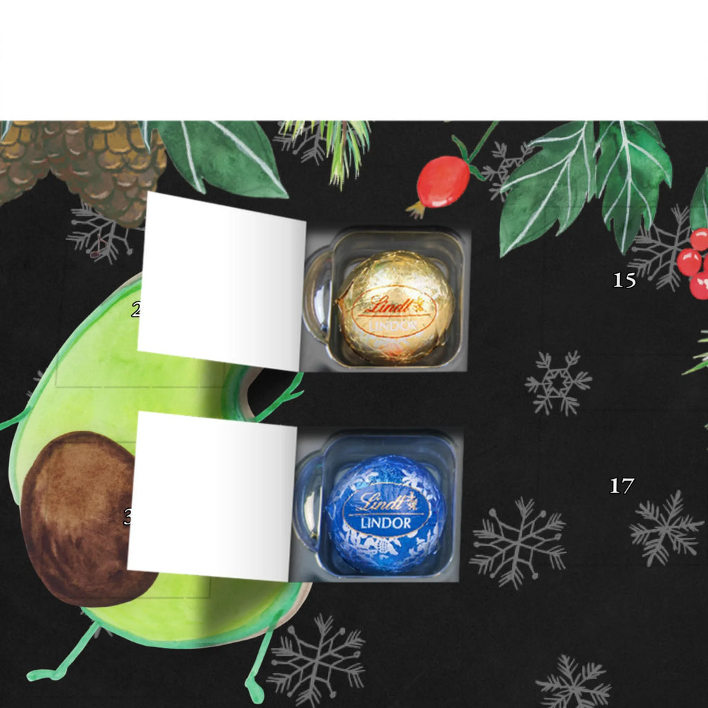 Personalisierter Kugel Markenschokolade Adventskalender Avocado Tanzen Personalisierter Kugel Markenschokolade Adventskalender, Avocado, Veggie, Vegan, Gesund